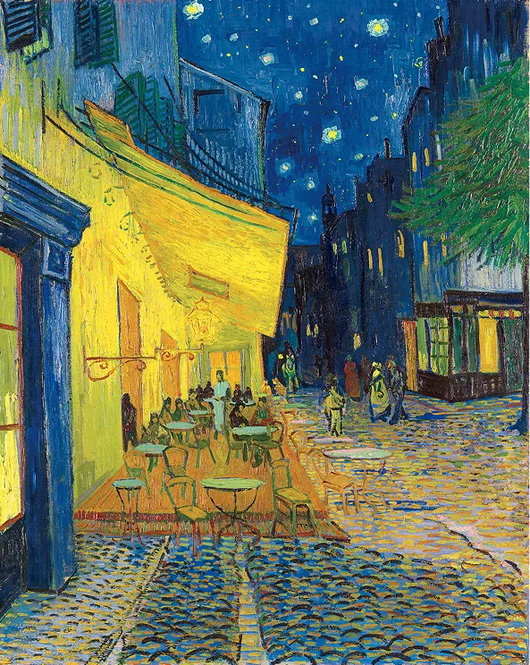 フィンセント・ファン・ゴッホ《カフェテラス》