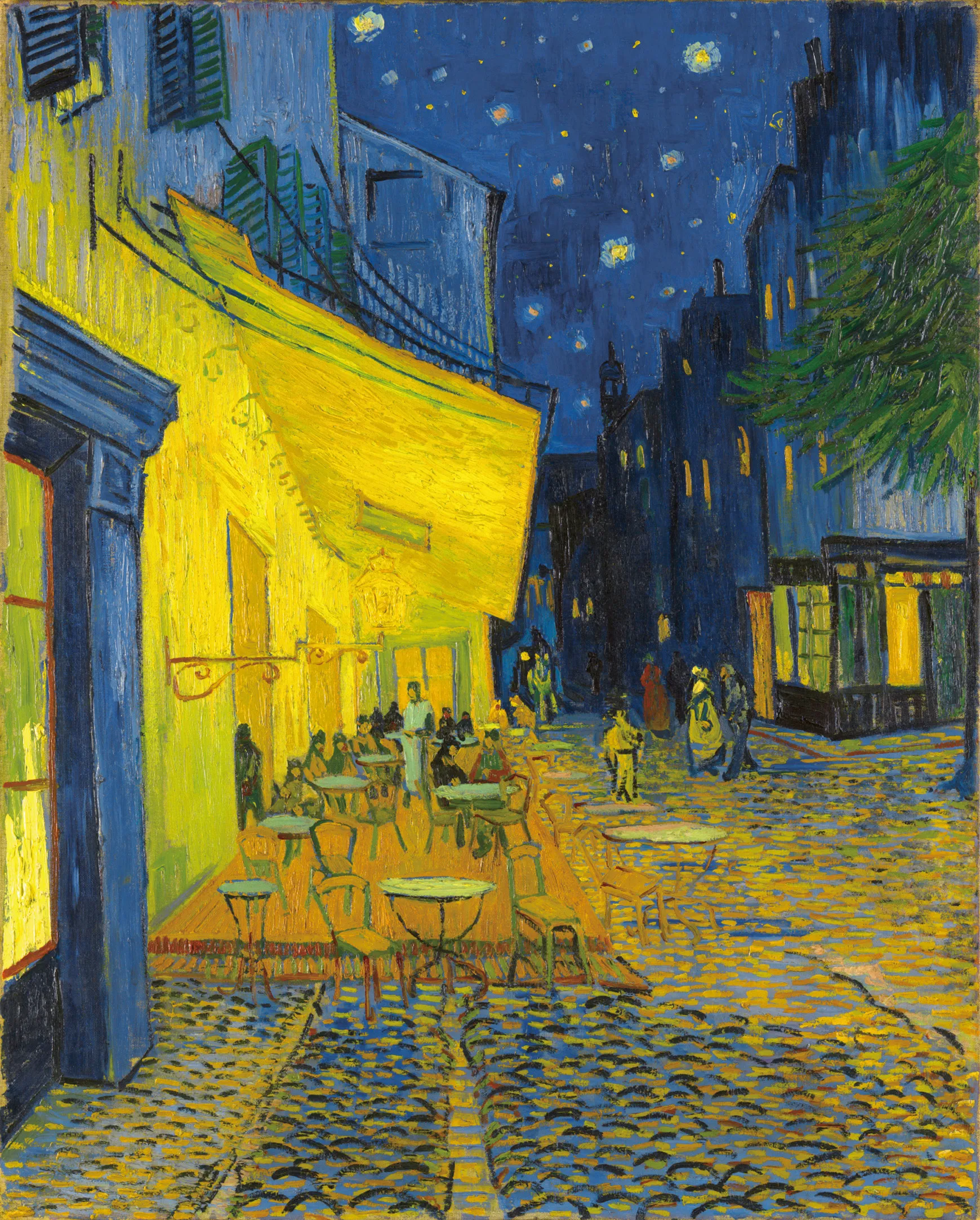 フィンセント・ファン・ゴッホ《カフェテラス》