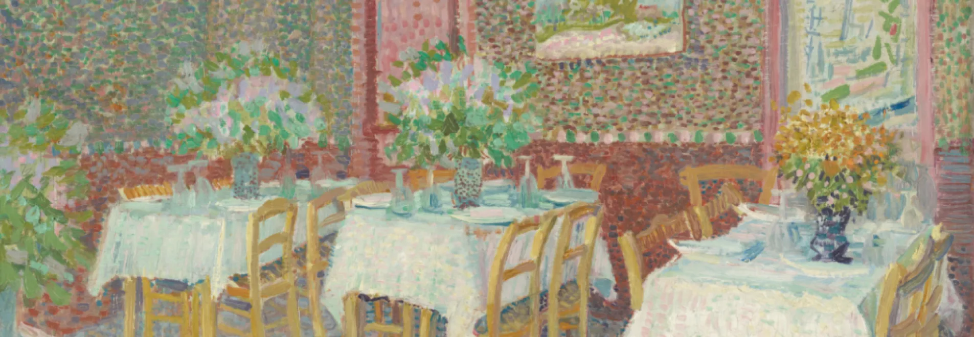 《レストランの室内》フィンセント・ファン・ゴッホ