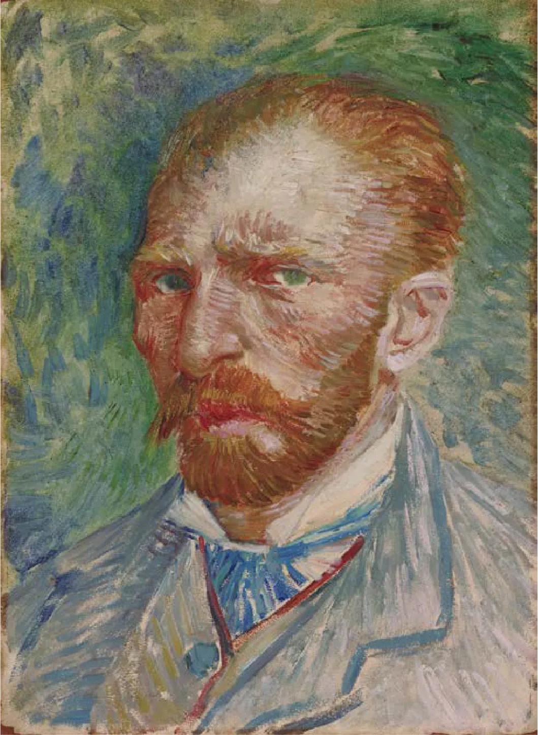 フィンセント・ファン・ゴッホ《自画像》